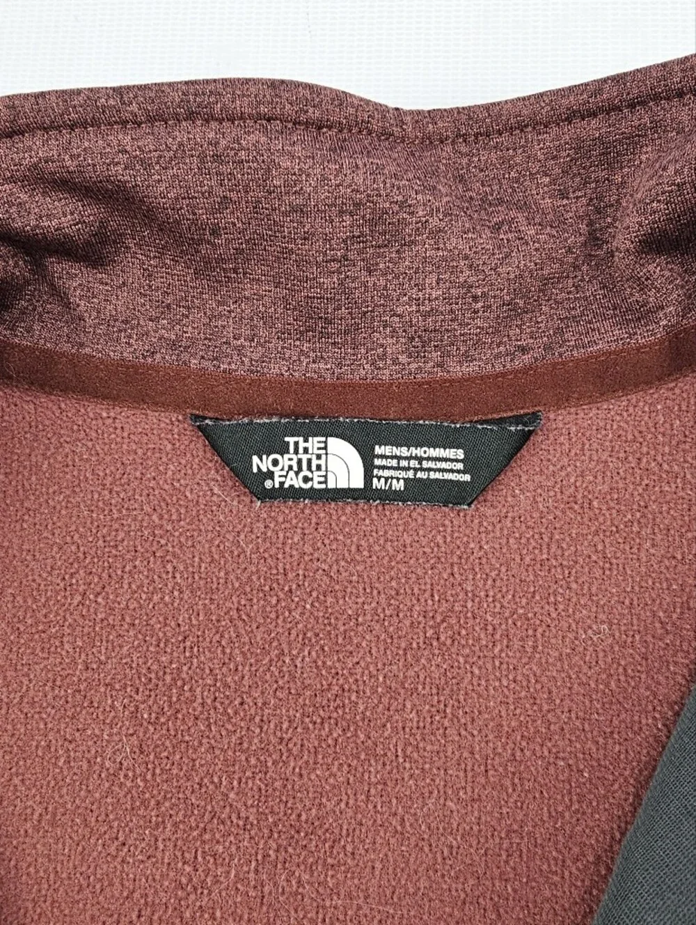 The North Face Canyonlands 1/2-Zip Fleece Pullover Maroon Mens Size Medium